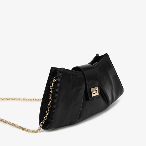 Bolsa De Ombro Preto Couro