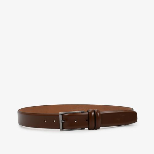 Cinto Masculino Caramelo Couro  Fivela