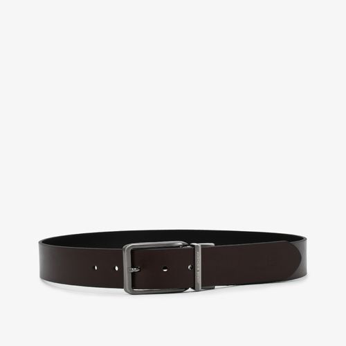 Cinto Masculino Preto Couro Metal Jb