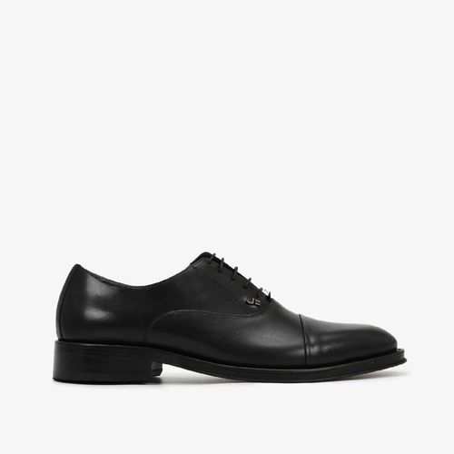 Sapato Social Masculino Preto Couro