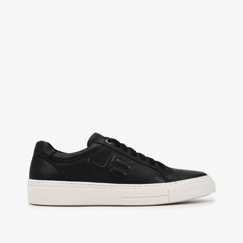 Tênis Masculino Preto Couro