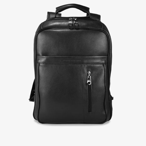 Mochila Masculina Preto Couro