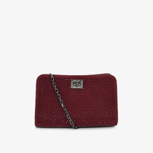 Bolsa Transversal Cabernet Vinho Hotfix Camurça