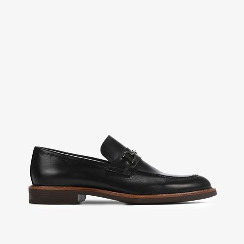 Loafer Masculino Preto Couro