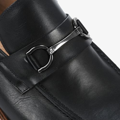 Loafer Masculino Preto Couro