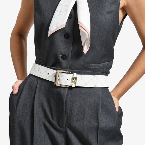 Cinto Off White Nude Monograma Jb