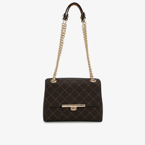Bolsa De Ombro  Marrom Monograma Jb