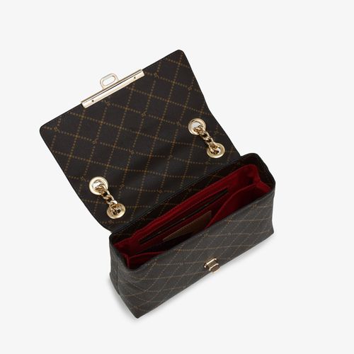 Bolsa De Ombro  Marrom Monograma Jb