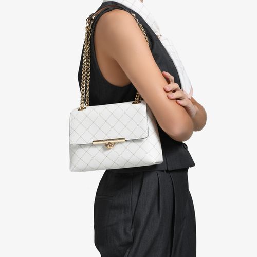 Bolsa De Ombro Nude Off White Monograma Jb
