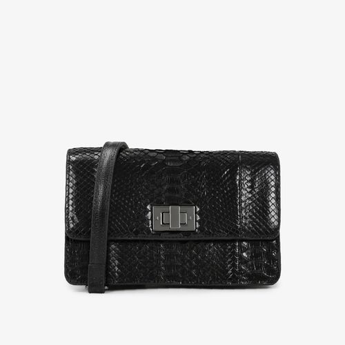 Bolsa Transversal Preto Cobra Python