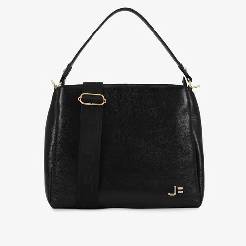 Bolsa Tote Preto Couro