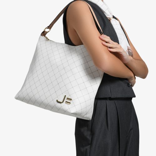 Bolsa De Ombro Nude Off White Monograma Jb