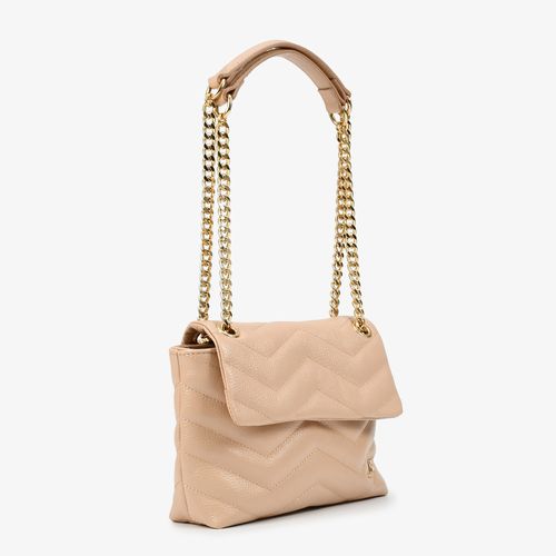 Bolsa De Ombro Nude Couro