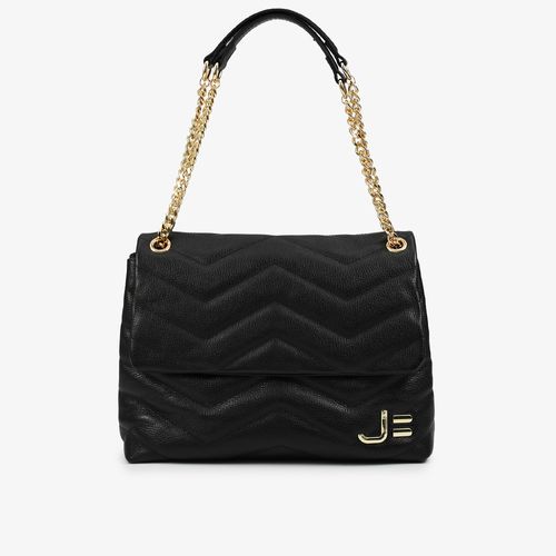 Bolsa De Ombro Preto Couro