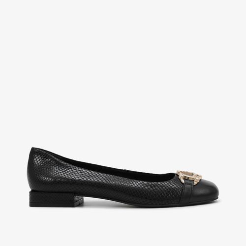 Scarpin Preto Couro