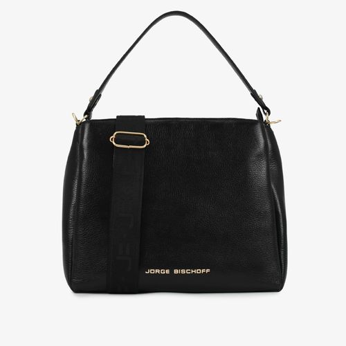 Bolsa Tote Preto Couro