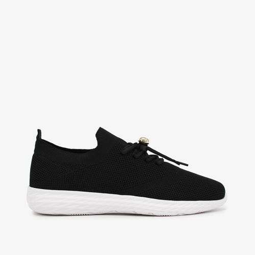 Tênis Tecido Knit Preto
