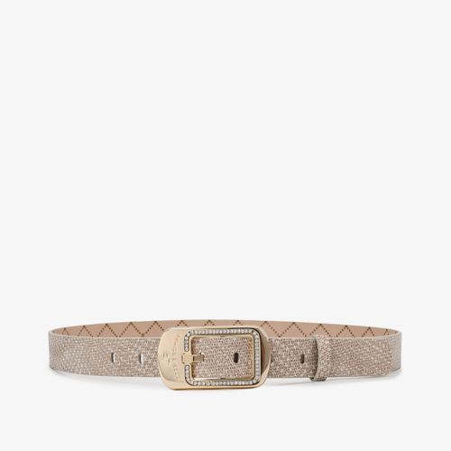 Cinto Off White Monograma Jb Couro