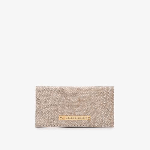 Carteira Envelope Off White Couro