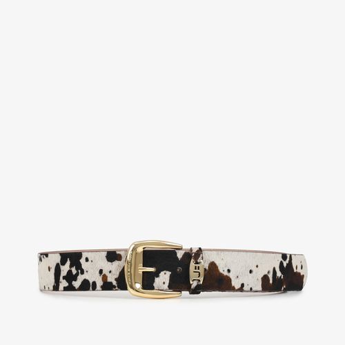 Cinto Animal Print Cow Couro