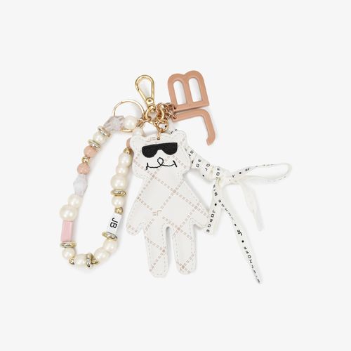 Bag Charm Urso Monograma Jb