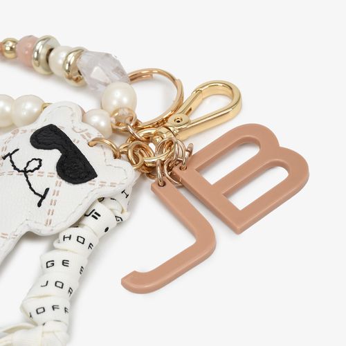 Bag Charm Urso Monograma Jb