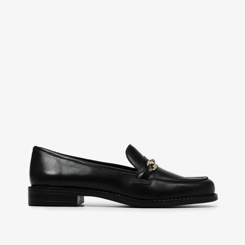 Loafer Preto Bridão Couro