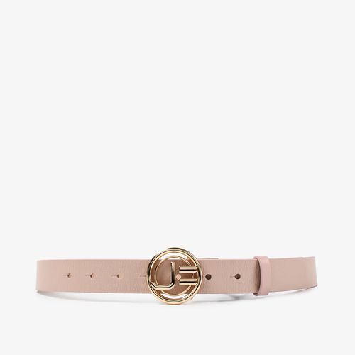 Cinto Feminino Rosa Dourado Grafite Jb Couro