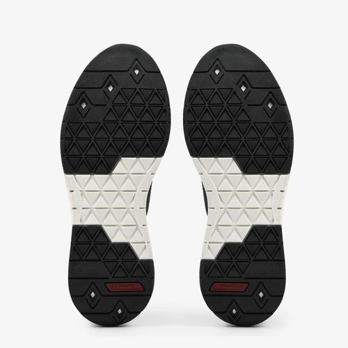 Tênis Masculino Cinza Preto Tecido Knit