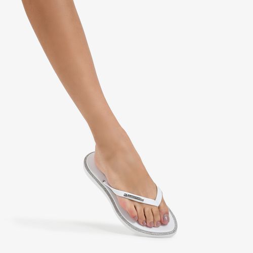 Chinelo Flat Branco Jb