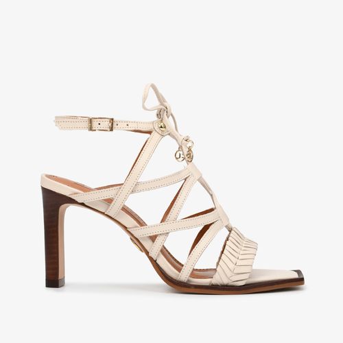 Sandália Off White Brulée Couro