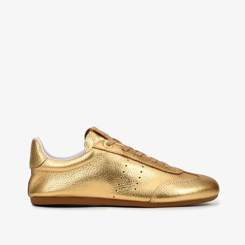 Tênis Ouro Dourado Couro