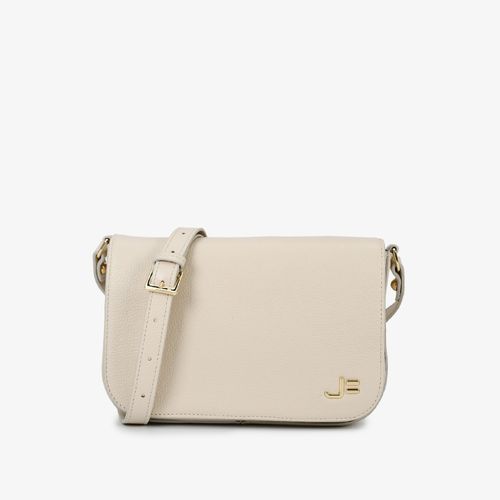 Bolsa Transversal Off White Brulée Couro