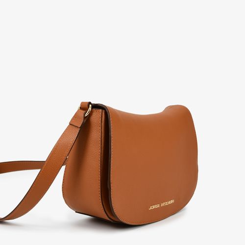 Bolsa De Ombro Caramelo Couro
