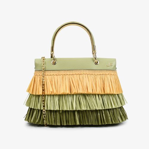 Carry On Feminino Bag Tote Couro Floter Fresh Verde Chá