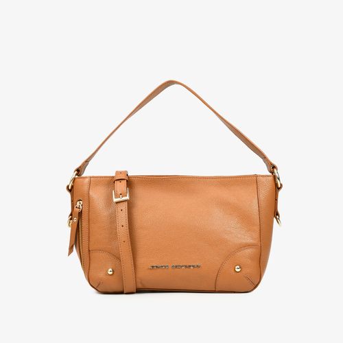 Carry On Feminino Bag Hobo Couro Floter Caramelo (op)