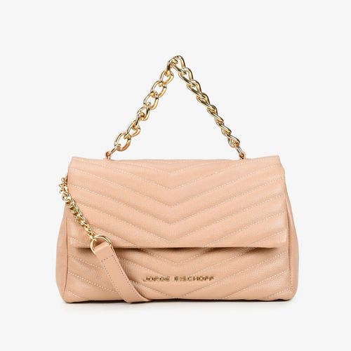 Carry On Feminino Bag Shoulder Couro Floter Nude (op)