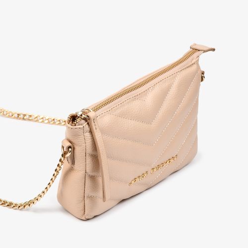 Carry On Feminino Bag Crossbody Couro Floter Nude (op)