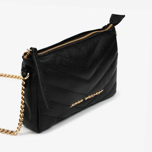 Carry On Feminino Bag Crossbody Couro Floter Preto (op)