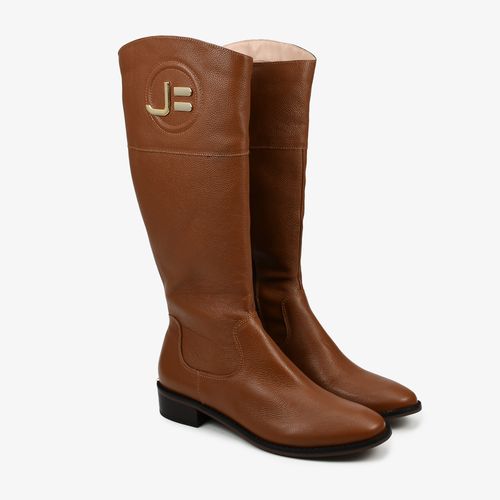Bota Marrom Caramelo Cano Longo