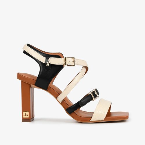 Calçado Aberto Feminino Sandália Couro Snake Specialbrulee