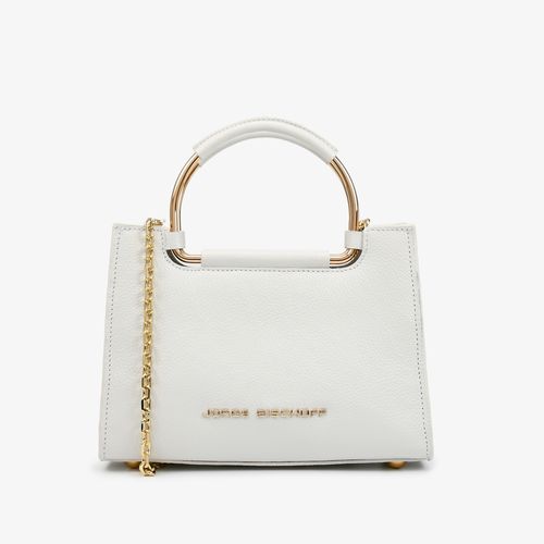 Carry On Feminino Bag Tote Couro Floter Fresh Branco