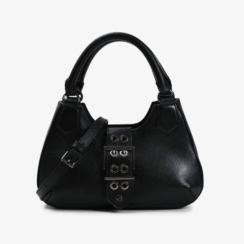 Bolsa Tote Preto Couro
