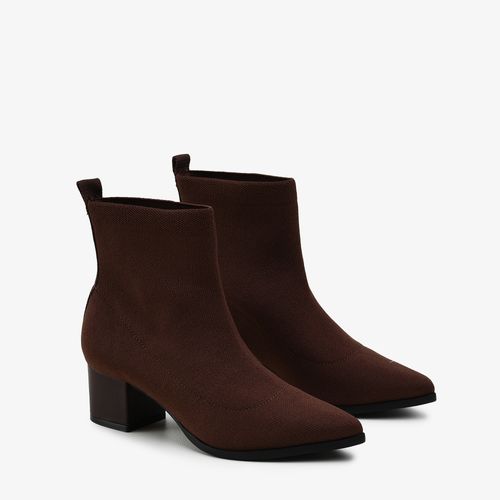 Bota Knit Marrom Terroir