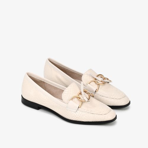 Loafer Off White Cordilheira Couro Snake