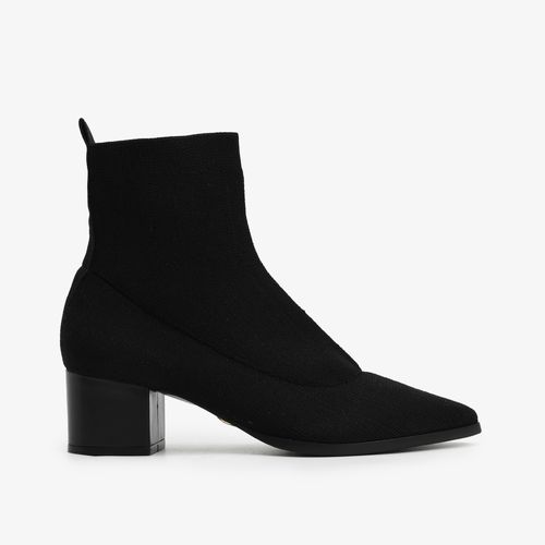 Bota Knit Preto