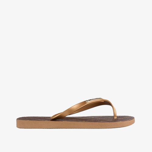Chinelo Flat Ouro Monograma Jb