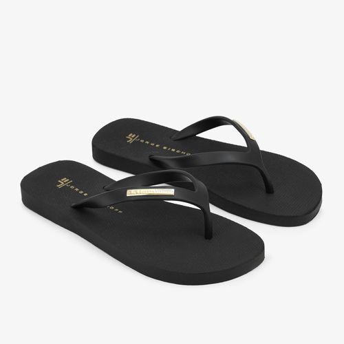 Chinelo Flat Preto Jb