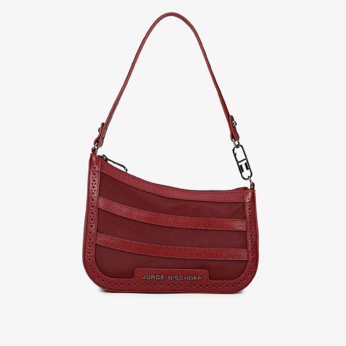 Bolsa Baguete Vinho Cabernet Couro