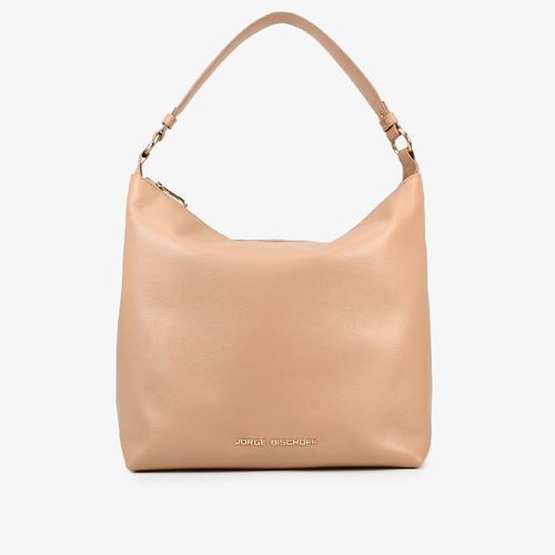 Bolsa Hobo Nude Carvalho Couro